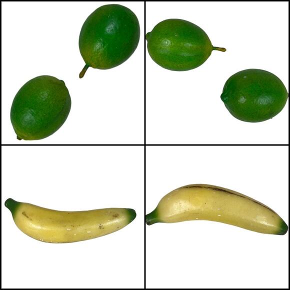 Mixed Faux Fruit Apples Pears Banana Limes House Staging Home Decor Photo Prop - Picture 8 of 10